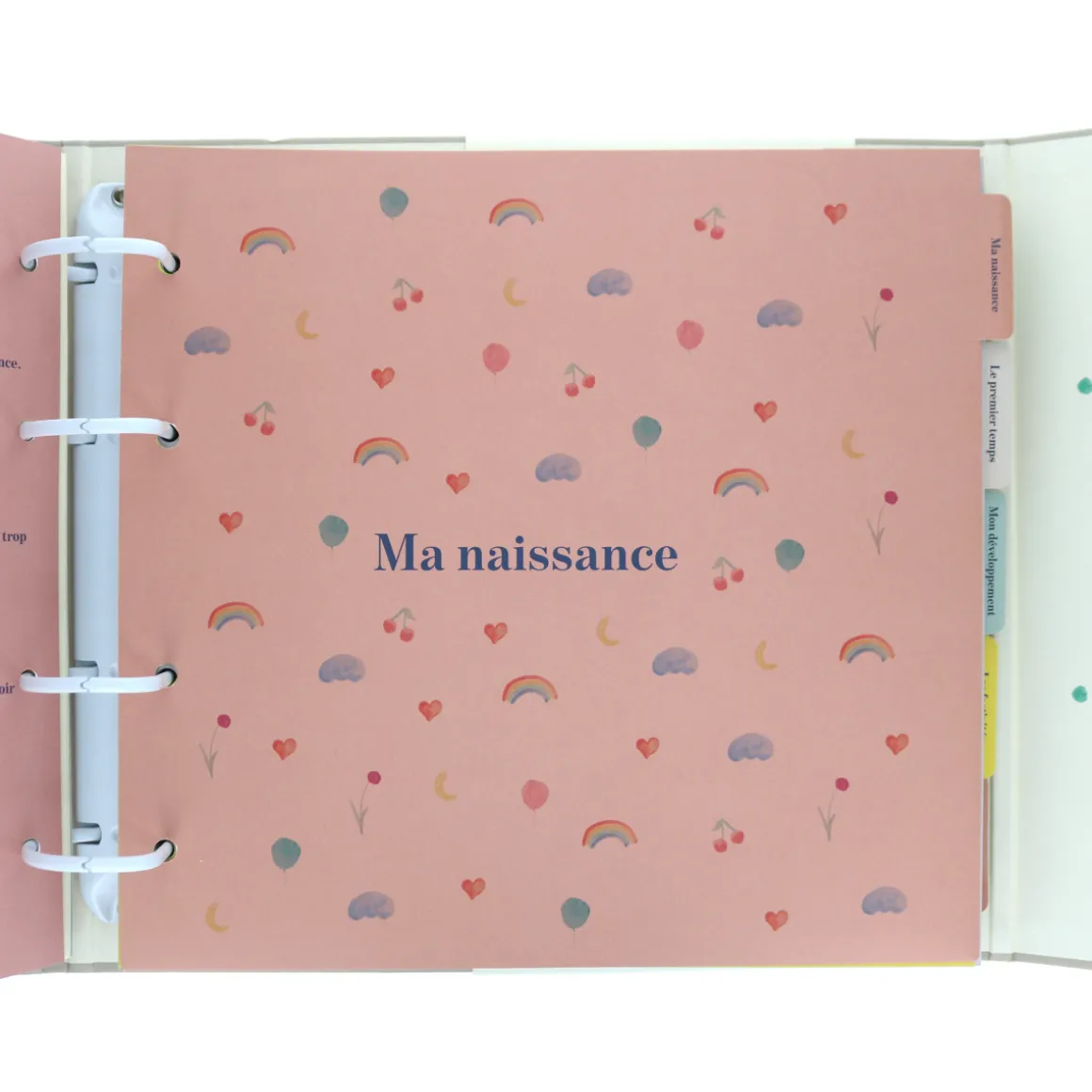Livre de naissance "Mes premières années"