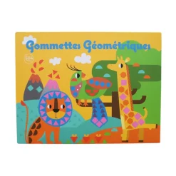 Livret imagier et gommettes géométriques