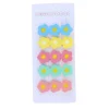Lot de 5 barrettes 3 fleurs