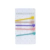 Lot de 5 barrettes cœurs multicolores