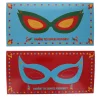 Lot de 6 cartes d'invitation Super-héros