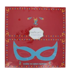 Lot de 6 cartes d'invitation Super-héros