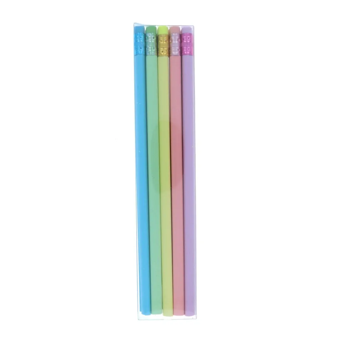 Lot de 10 crayons à papier pastel