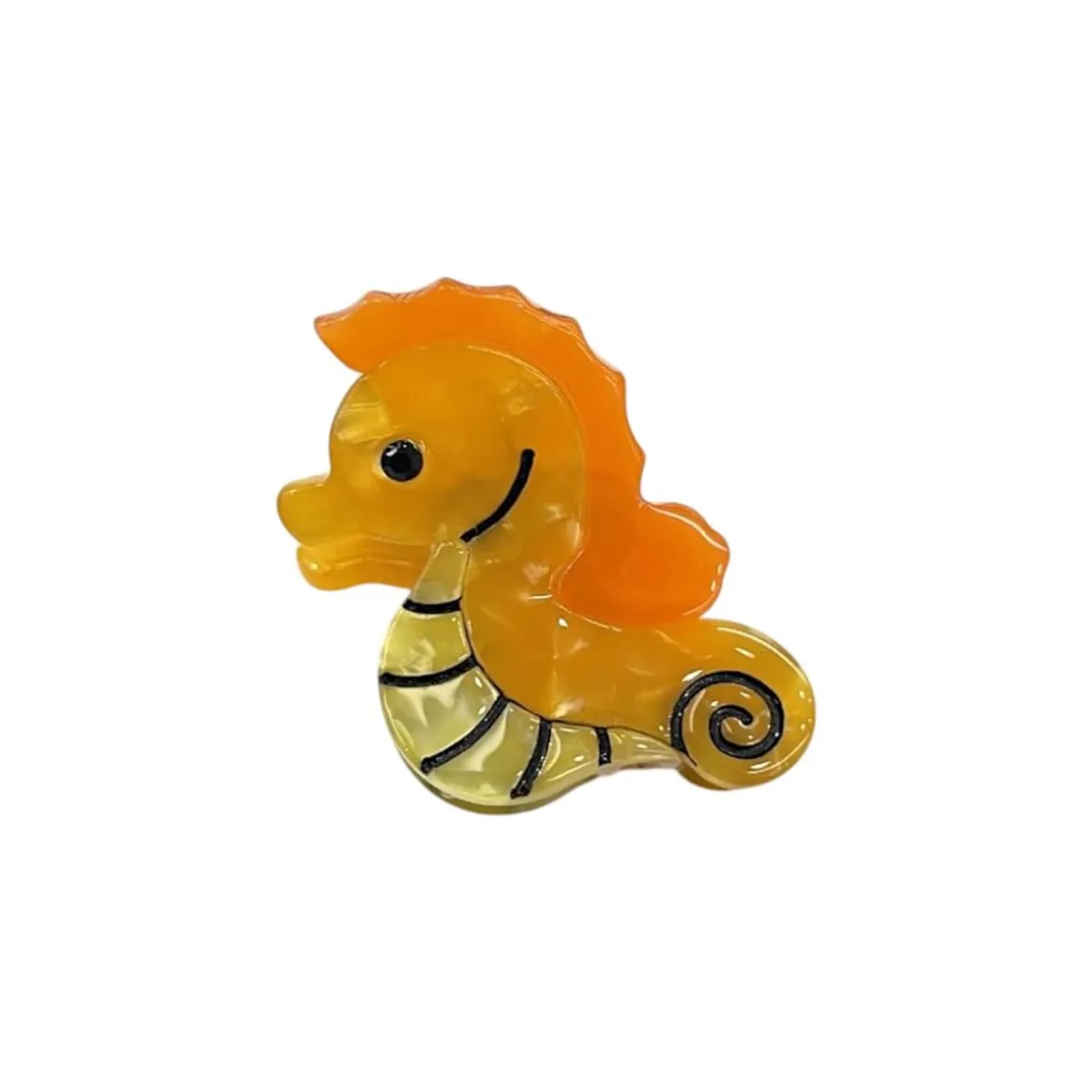 Lot de 3 pinces cheveux enfant hippocampe baleine étoile