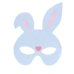 Masque lapin blanc