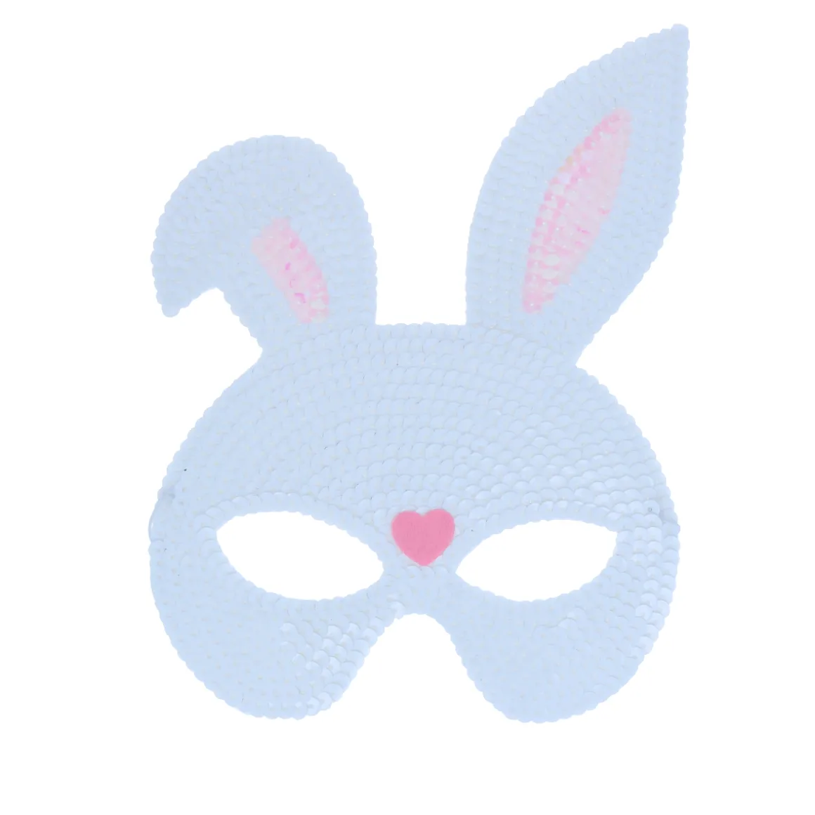 Masque lapin blanc