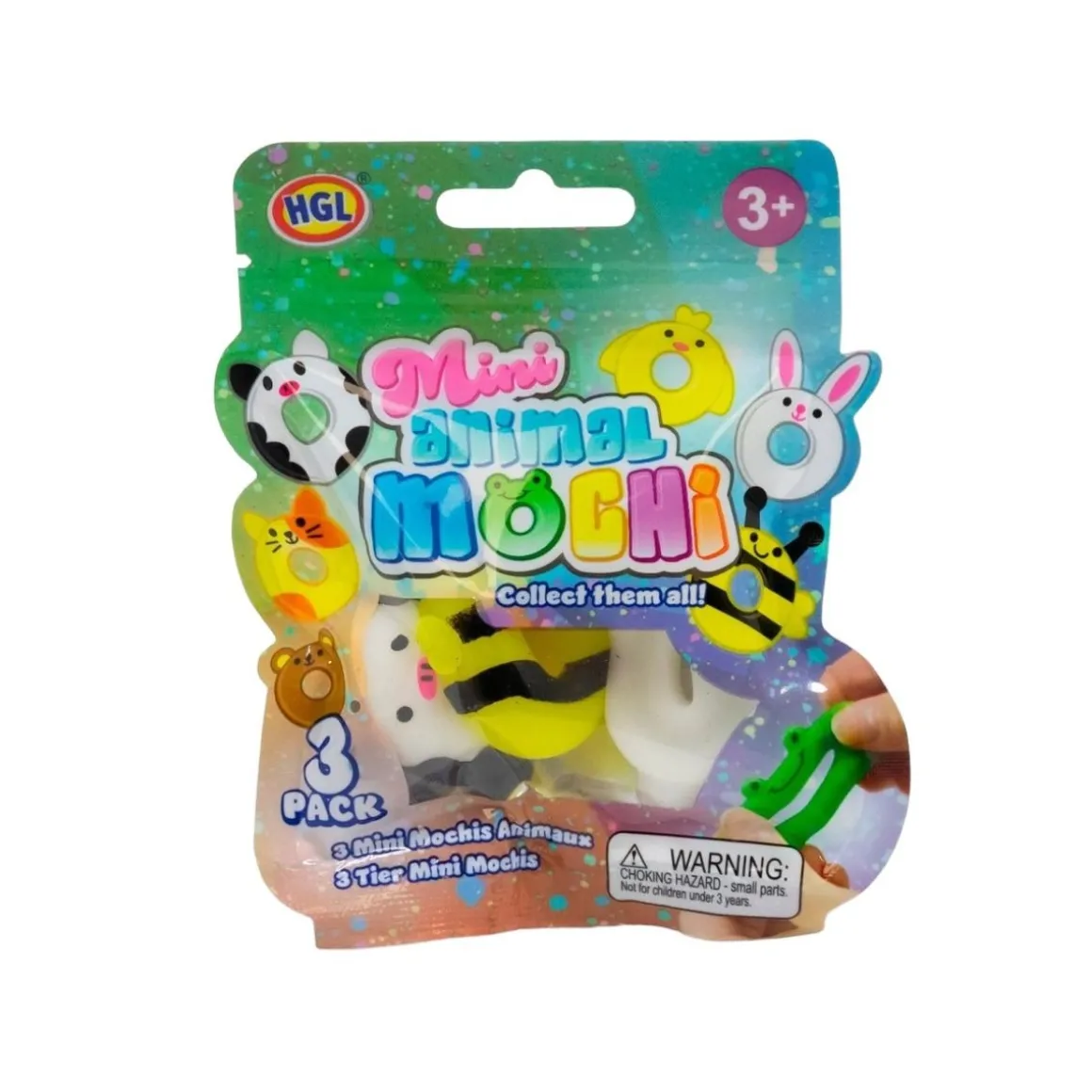 Mini animal mochi squishy