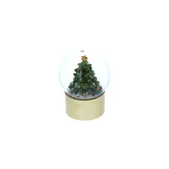 Mini boule à neige sapin