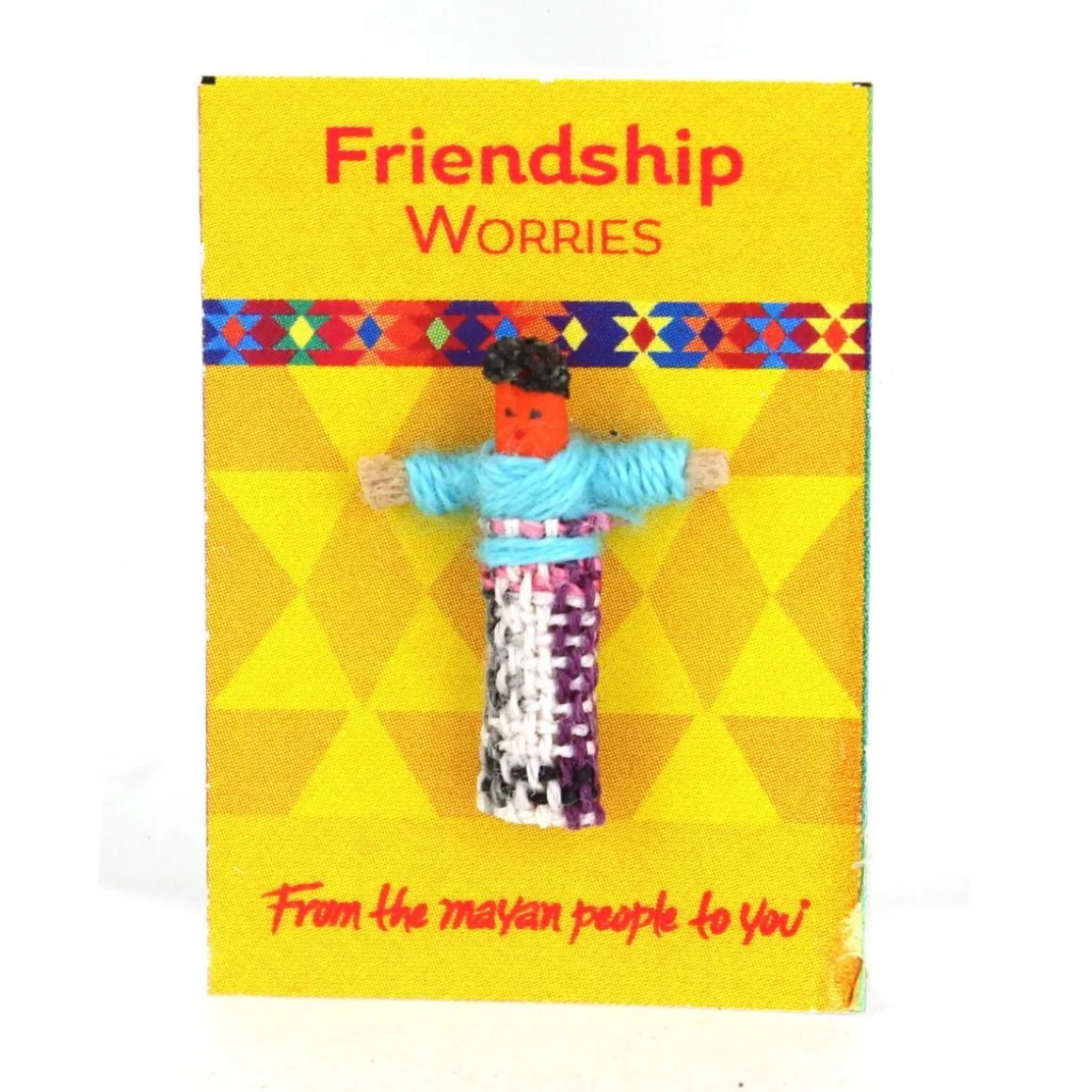 Mini poupée porte-bonheur