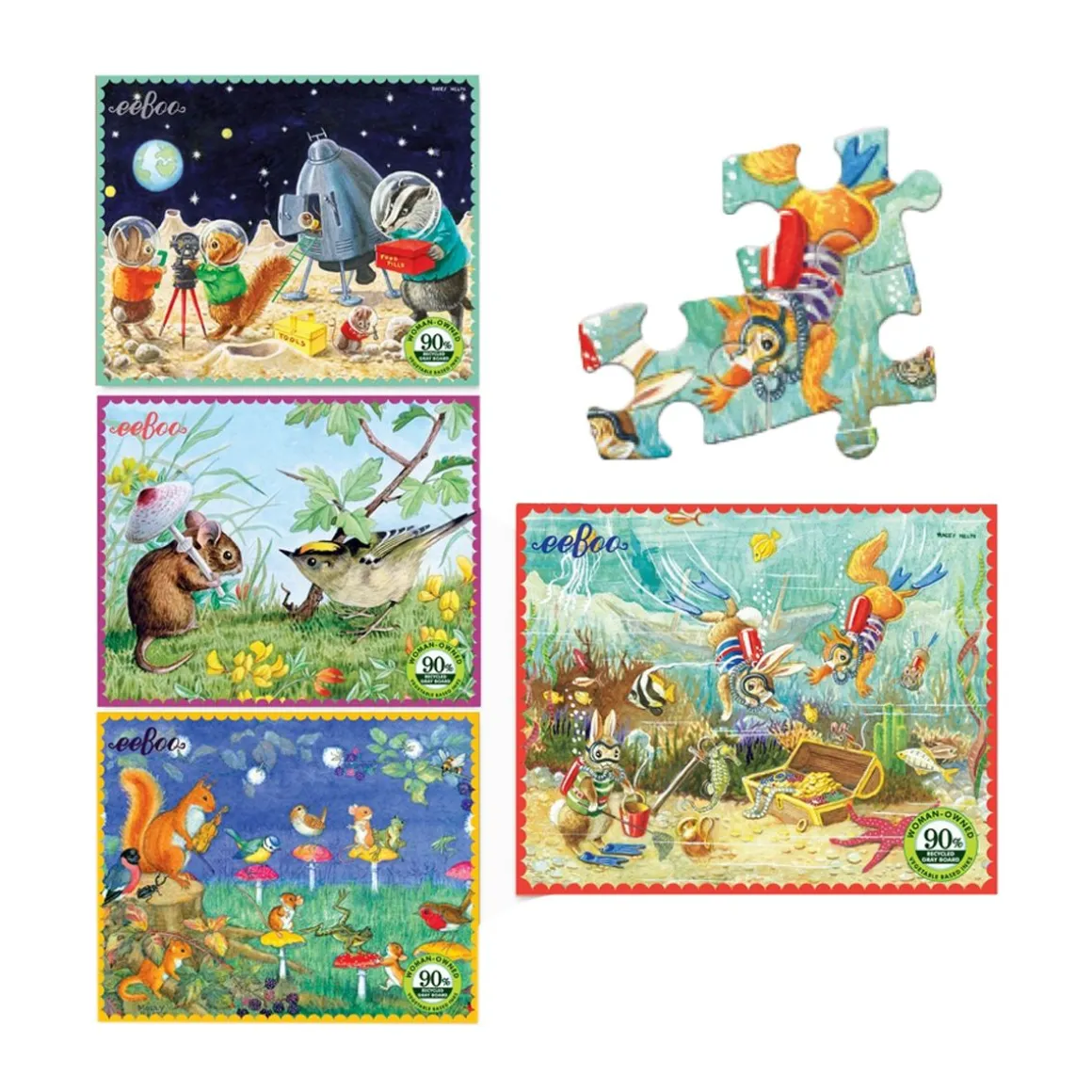 Mini puzzle rétro 36 pièces