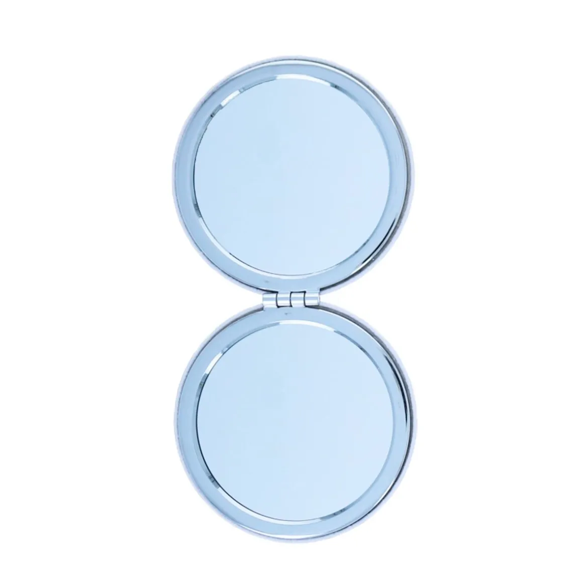 Miroir compact fraises rouge et rose