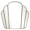 Miroir doré rétro