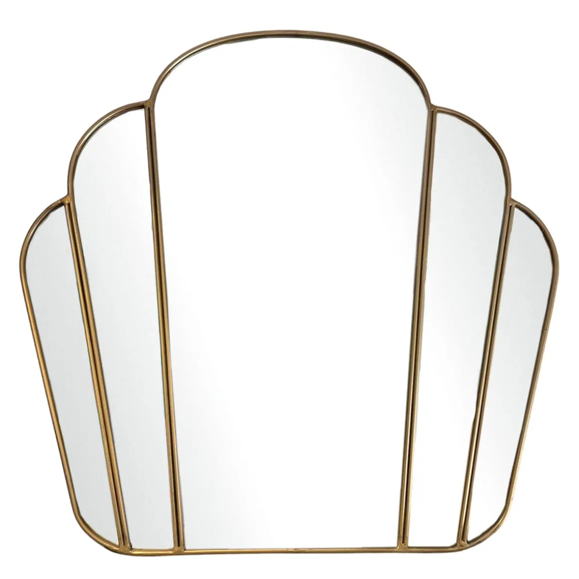 Miroir doré rétro