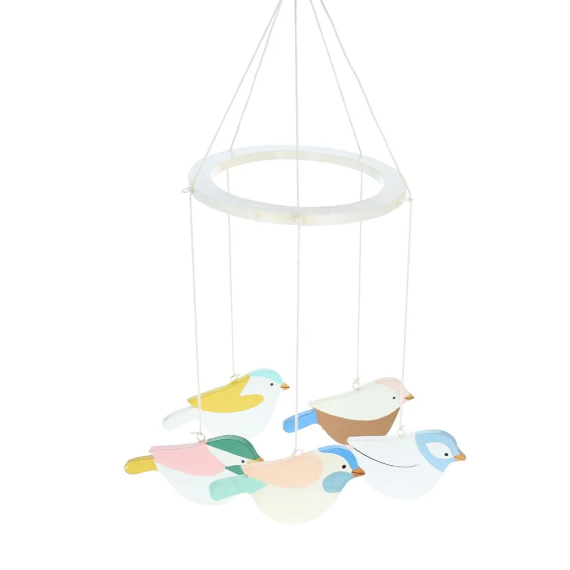 Mobile bébé suspension oiseaux
