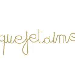 Mot métal Que je t'aime
