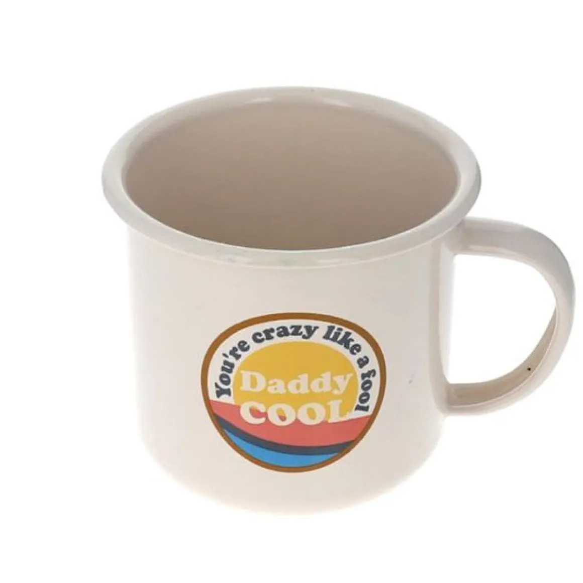 Mug émaillé "Daddy cool"