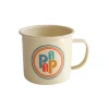 Mug émaillé "Papa" - Dans les airs