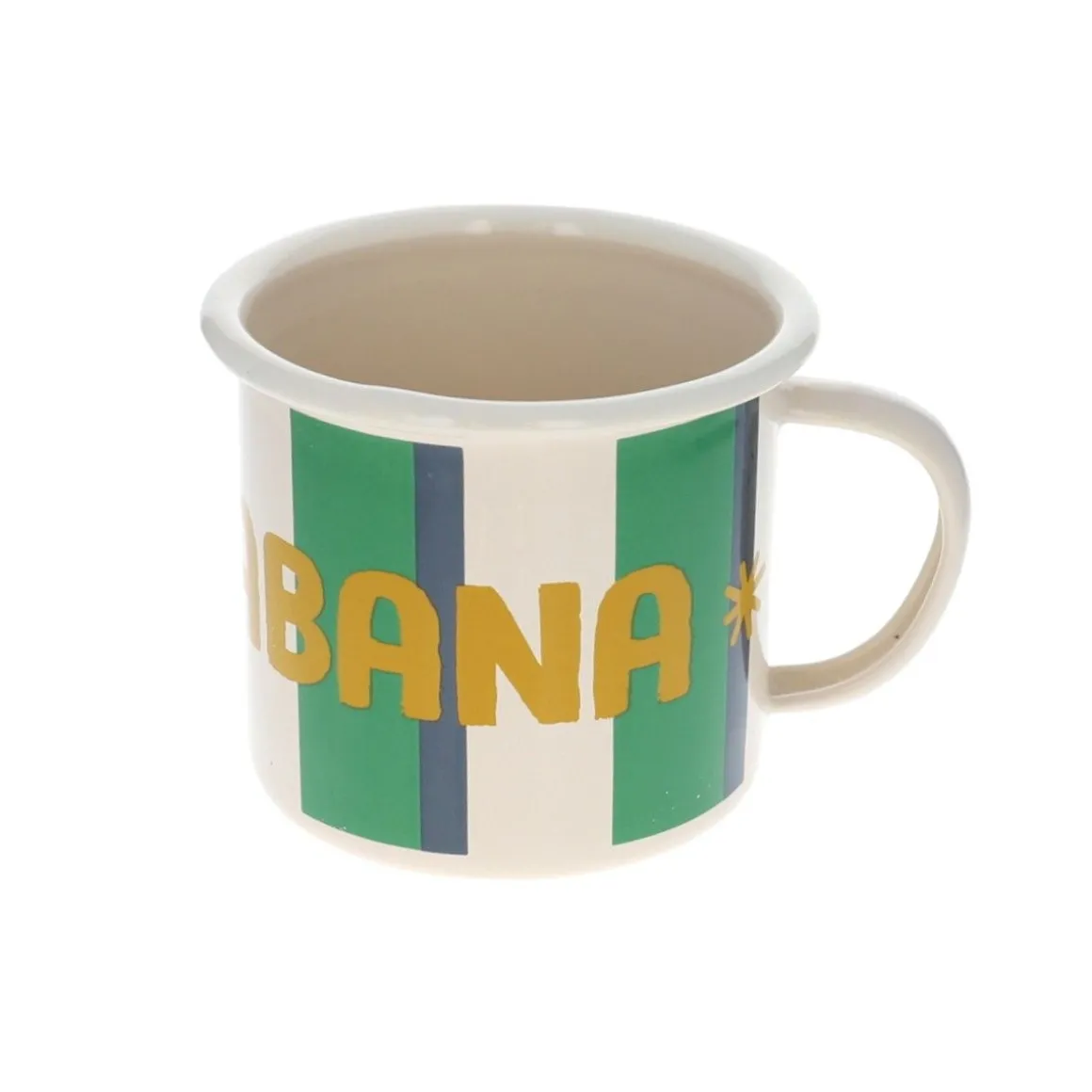 Mug émaillé Papa cabana - Copacabana party !