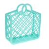 Panier rétro en silicone vert pastel
