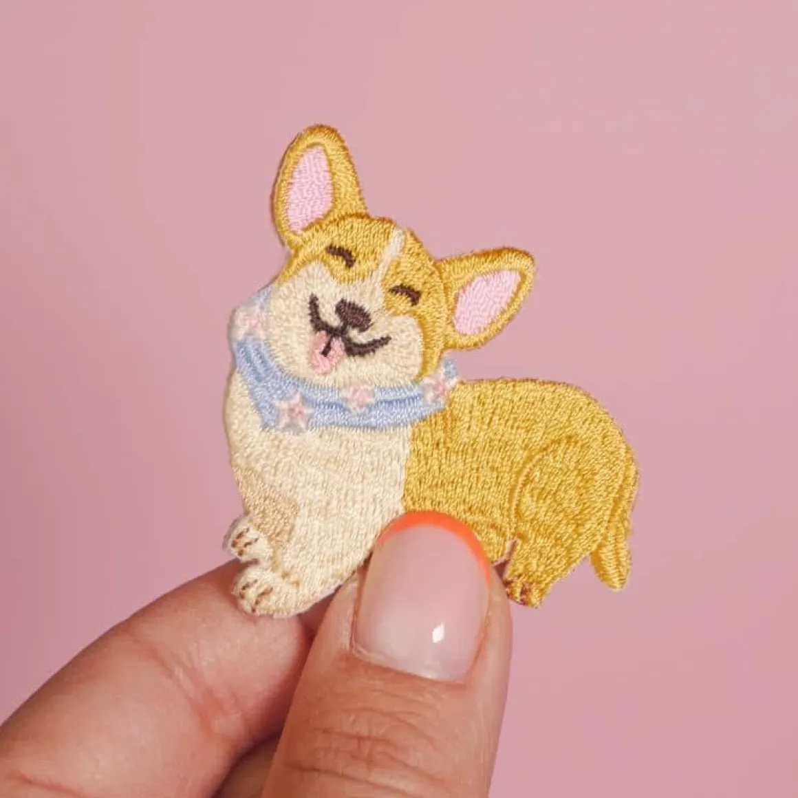 Patch thermocollant chien Corgi