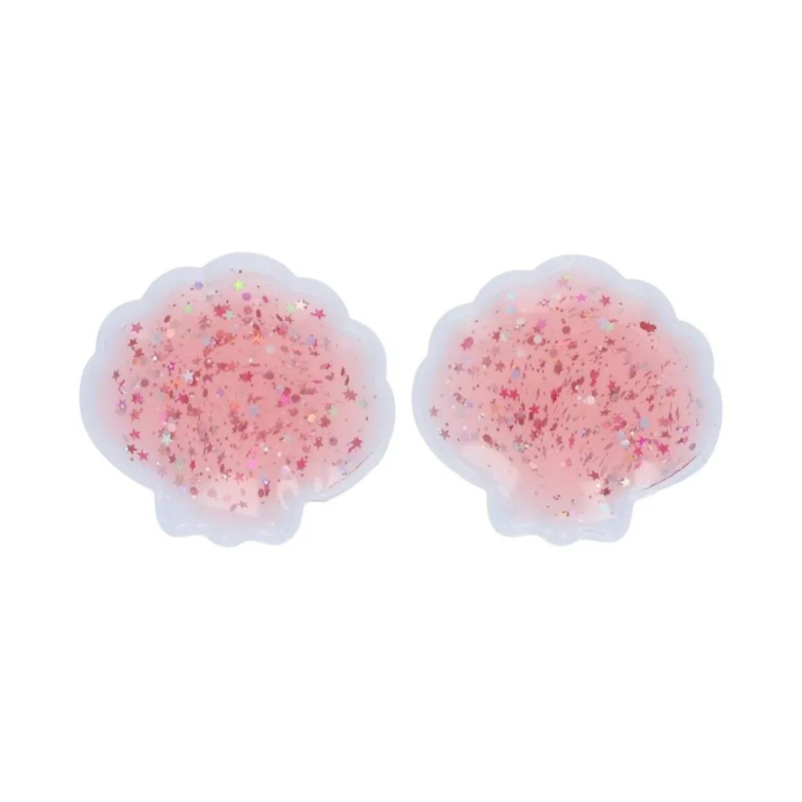 Patchs yeux en gel coquillages