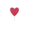 Patere coeur rouge