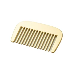 Peigne à barbe doré