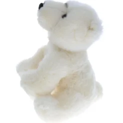 Peluche ours blanc