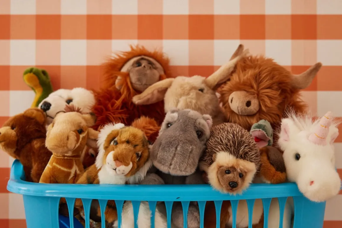 Peluche singe orang-outan marron