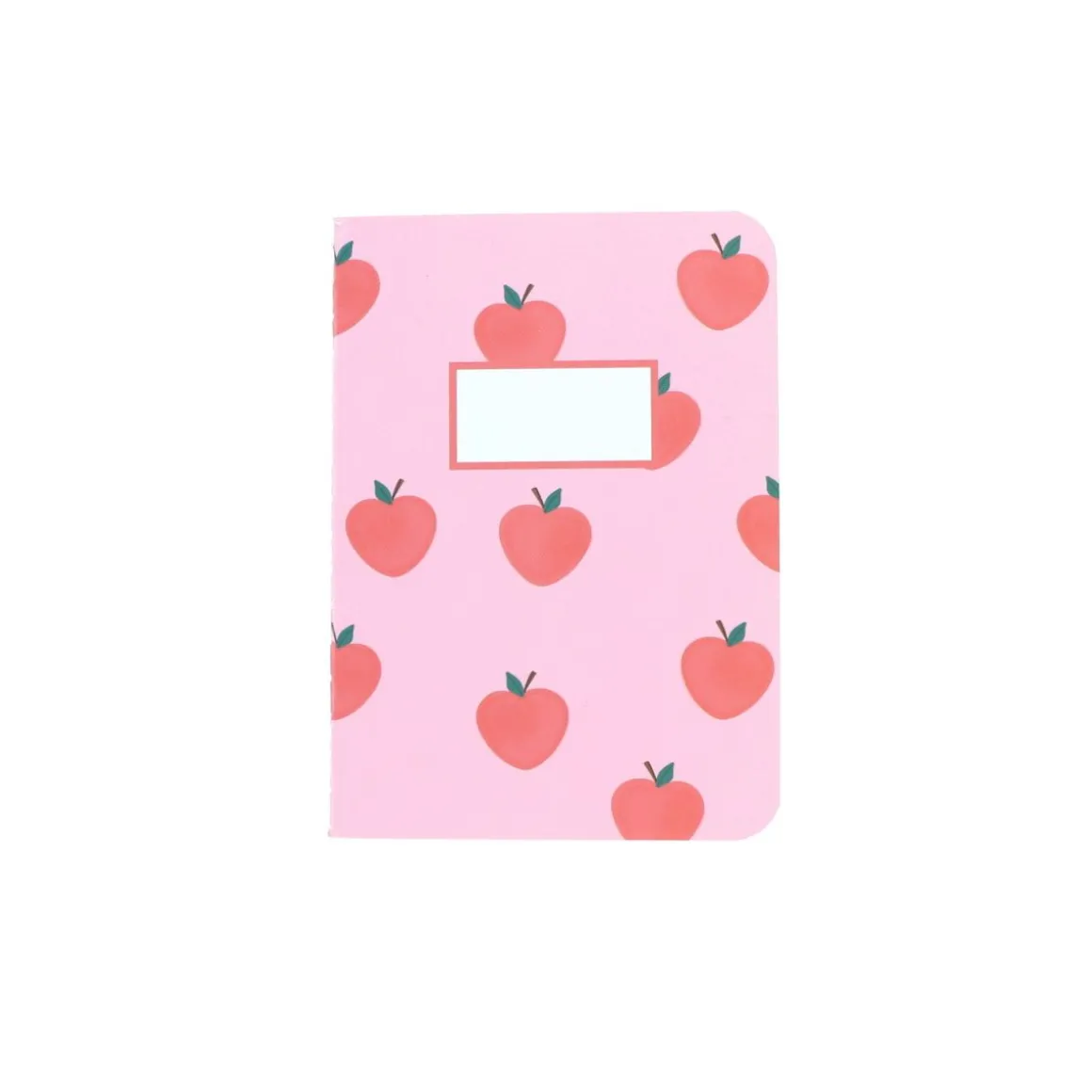 Petit carnet de notes motifs pommes - Dans mon jardin