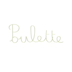 Petit mot métal poulette