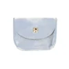 Petit porte-cartes cuir argent brillant