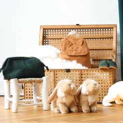Petit tabouret blanc