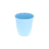 Petit verre en mélamine bleu