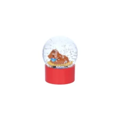 Petite boule à neige chien skate - Croquette