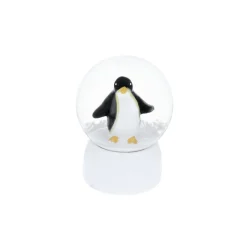 Petite boule à neige pingouin