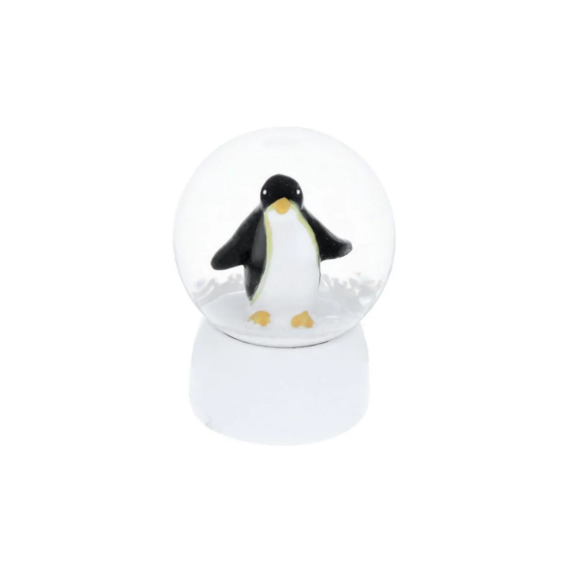 Petite boule à neige pingouin