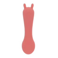 Petite cuillère en silicone lapin rose