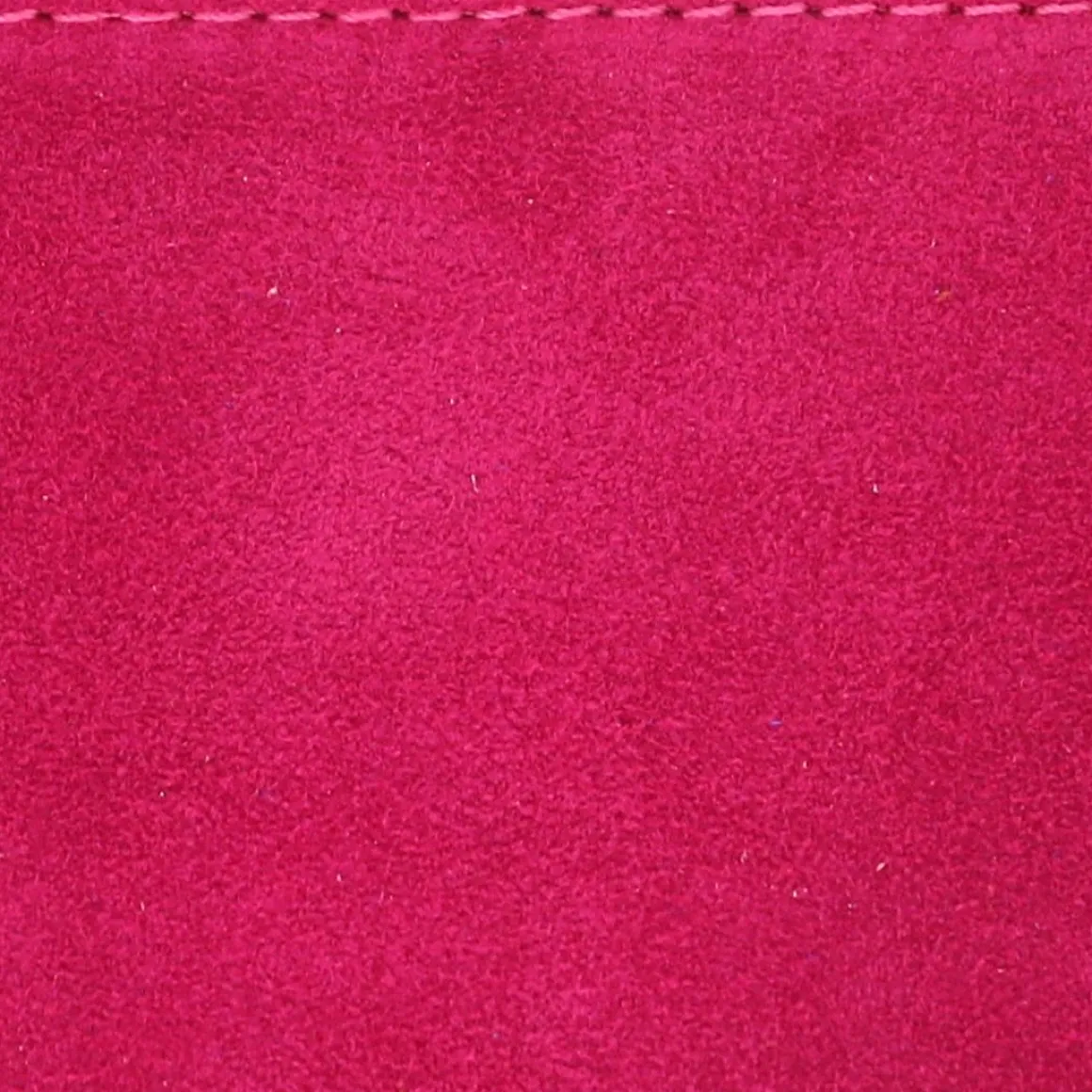 Petite pochette cuir rose foncé