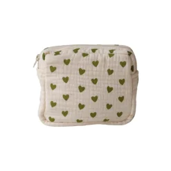Petite trousse de toilette cœurs - Bébé Highland