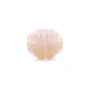 Pince à cheveux crabe coquillage rose nacré