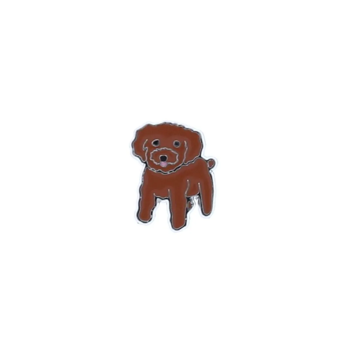Pin's chien caniche