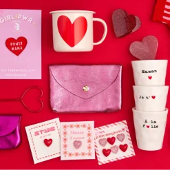 Pin's je t'aime de tout mon coeur