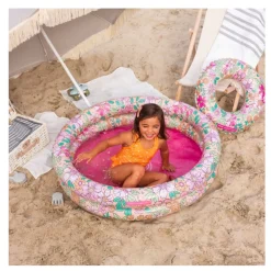 Piscine gonflable à fleurs 100 cm