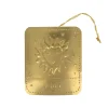 Plaque laiton astrologie Lion