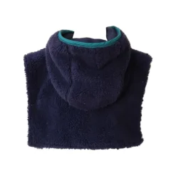 Plastron enfant en polaire col zippé à capuche - À bicyclette