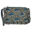 Pochette à sequins fleurs - Mariage Indien