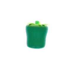 Poivron vert en bois