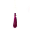 Pompon tassel rose fuchsia