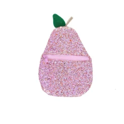 Porte monnaie glitter poire - Dans mon jardin